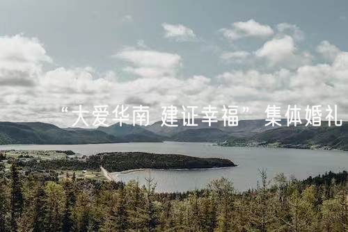 “大爱华南 建证幸福”集体婚礼(图1)