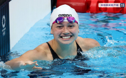 何诗蓓成为香港泳坛史上首位世界纪录保持者