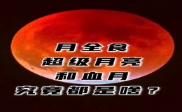 月全食或“超级血月”现象蔚为奇观