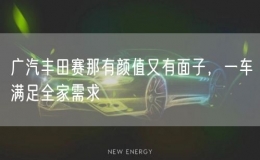 广汽丰田赛那有颜值又有面子，一车满足全家需求