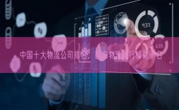 中国十大物流公司排名，国内物流排行榜前十名