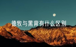 德牧与黑背有什么区别（比较德牧和黑背的特点）