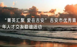 “菁英汇聚 爱在吉安”吉安市优秀青年人才交友联谊活动