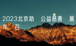 2023北京助殘公益慈善發展年會召開