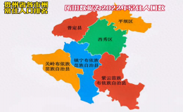 贵州人口总数2023（贵州各市最新常住人口数据）